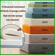 foam sofa cushion Customizable 50D/35D/60D High Density Sponge Mat Sofa Sponge Cushion Customized Th