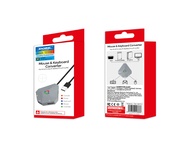 อะแดปเตอร์คีย์บอร์ดและเมาส์การเชื่อมต่อ USB เมาส์และคีย์บอร์ดแปลงสําหรับ PS4/PS3/Xbox One/Xbox Serie