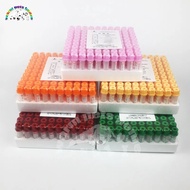 Heparin Lithium Heparin Sodium Antikoagulan Tiub EDTA K2 K3 Tiub Uji Plastik Pakai untuk Bekalan Vet