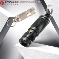 CHINK Emergency Keychain Light, LED Light Aluminum Alloy EDC Tool, Portable Mini Flashlight Outdoor