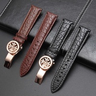 Alligator Leather Watch Strap Suitable for Baida Watch Strap Genuine Leather Strap 22 21mm Men's Gen