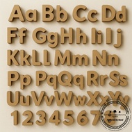 MDF Wording capital letter or small letter / numbers or custom