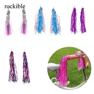 rockible Kids Bike Handlebar Streamers Shining Tricycle Tassels Bicycle Decoration