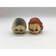 Genuine Bulk Goods TOMY CHUCKY Ghost Baby Return CHUCKY Tiffany Head Pendant Capsule Toy Ready Stock