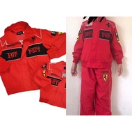 Ferrari jacket set for kids 1yrs to 8yrs