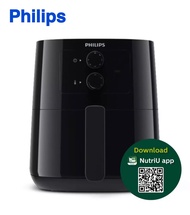 Philips Airfryer หม้อทอด HD9200/91 ขนาด 4.1 ลิตร ทอด อบ ย่าง เบเกอรี่ รับประกันศูนย์ฟิลิปส์ 2 ปี