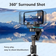 360° 4 in1 Phone Stabilizer Gimbal with Wireless Remote,Q18 gimbal stabilizer mobile phone selfie tr