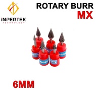 Rotary Burr MX0616M06 Cuner Carbide MX 6 mm Mata Tuner Porting Type M