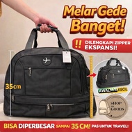 ️Tas Travel Serbaguna 47cm | Tas Koper Jinjing Besar | Tas Travel Jumbo Pria Wanita Model 9071 | Bis