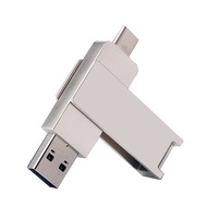 USB2.0แฟลชไดร์ฟ128GB USB C ทัมบ์ไดรฟ์ชนิด-C พอร์ต USB ไดรฟ์หน่วยความจำไดรฟ์ USB C สติ๊กไดรฟ์สำหรับ iPad แอนดรอยด์โทรศัพท์/พีซีไดรฟ์โอทีจี