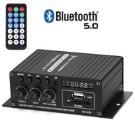 Poya AK380/AK370/AK170 Power Amplifier Audio Home Theater Amplifier 2 Channel Bluetooth Class D Ampl