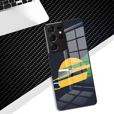 A-Ayrtons F1 Senna-es Phone Case For Samsung S26 S25 Edge Ultra 23 22 21 20 Ultra Plus S24 Fe Glass