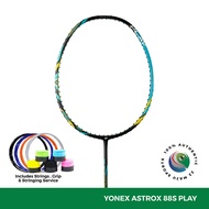 YONEX ASTROX 88D / 88S PLAY ( FOC STRING + STRINGING + GRIP ) 4U BADMINTON RACKET