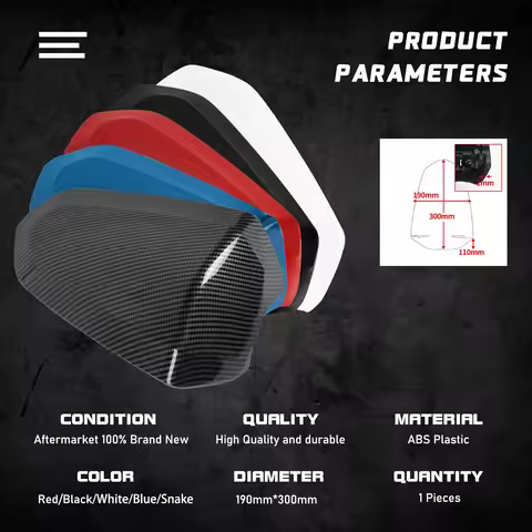 Motorcycle Rear Seat Cover Cowl Solo Fairing Pillion For Suzuki GSX-S 125 GSX-R 125 150 2017-2023 20