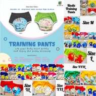 Clodi New Training Pant 1 set contains 2 pieces Klodiz with SNI SML XL XXL XXXL learning toilet anti