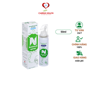 Dung dịch xịt mũi ưu trương Nebusal Spray Baby 2.3% chai 50ml - giúp giảm nghẹt mũi cho người lớn và