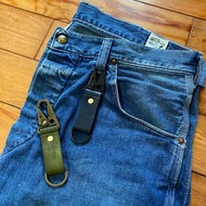 【belate&life皮革手作】磨砂皮登山扣鑰匙圈