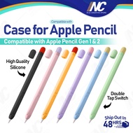 Colorful Silicone Pencil Case for Apple Pencil Pro/1st/2nd Gen
