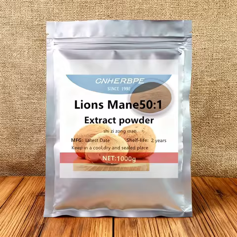 AliExpress Double 11 Global Home Shopping Carnival Customized Packaging 20:1 Lion Mane Mushroom Glob
