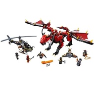 [LEGO] Tương thích với LEGO Bricks 70653 Ninjago Ngọn Lửa Rồng Gián Điệp 60098 Khối Xây Dựng Đồ Chơi