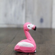 英國RJB復古手工木頭雕刻削鉛筆機/削筆器(紅鶴款)