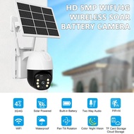 กล้องวงจรปิด CCTV Pro กล้องวงจรปิด360 wifi  โซล่าเซลล์ Wifi FHD กลางแจ้ง กล้องวงจรปิดระยะไกล 360°PTZ Control with Alarm 5MP Outdoor Indoor IP Securety Camera