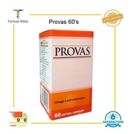 constipation PROVAS Omega 3 Fish Oil 60s  120s