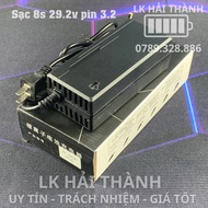 Sạc 8s 29.2v 5a có quạt cao cấp cho pin sắt LFP 3.2v