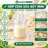 Take-away baby powdered milk storage box, 80ml take-away baby powdered milk cup.