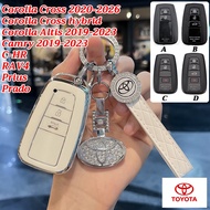 TOYOTA key remote case Corolla Cross 2026 2025 Camry Corolla Altis 2019-2023 CHR RAV4 Prius Prado Co