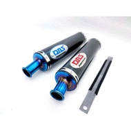 DBS muffler carbon Yamaha RXZ RXS/ NSR 150/ Yamaha 125Z/ RGV/ RGX/ RGS/ KRR150/