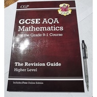 Preloved Mathematics Book From UK, GCSE AQA Mathematics For the Grade 9-1 course, The Revision Guide