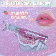 Glitter Bomb Lip Glow (Hydrating watery Lip Gloss)