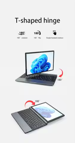 SZBOX P10 Intel i3-1215U 10.1 inch 2 in 1 Tablet Notebook 1920x1200 Windows 11 Wifi6BT5.2 Pocket Lap