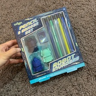 Smiggle 🤖 Pencil & Eraser Set