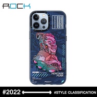 ROCK เคสไอโฟน 13 กันกระแทกความสูง 1.2m เคสดีไซน์งานศิลป์ เอกลักษณ์เฉพาะ iPhone13Mini/iPhone13/iPhone