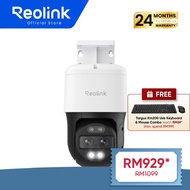 Reolink Trackmix PoE Time Lapse 4K Dual-Lens PTZ Camera with Motion Tracking Night Vision PCTMXPT4K0