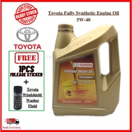 Toyota 5W40 Fully Synthetic SN/CF 5W40 Genuine Engine oil 4L + Toyota Oil Filter #Toyota 5W40 #Fully