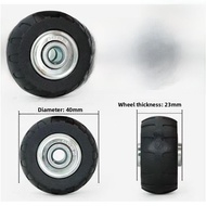 LT28N-1 Universal Wheel Luggage Wheel Replacement Silent Wheel for Luggage Repair A18 Model Lightwei