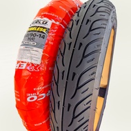 ERCO TIRE Satu Set Ban Motor Matic ERCO Tubeless NonTubeless 90/90-14 dan 80/90-14