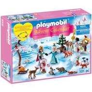 頂溪取😊現貨 Playmobil 9008 摩比人 冰雪公主 聖誕降臨曆 聖誕日曆 降臨曆 聖誕倒數 積木 玩具 