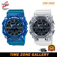 GA-900 Sports Watch Ice Blue Transparent Analog-Digit GA-900SKL-7/Ga900skl  Watches straps Watch acc