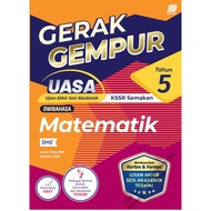 Sasbadi 2023: Latihan Gerak Gempur UASA KSSR Matematik Tahun 5 9789837733374 GG23RMA5