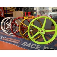 SP522 522 5 Batang RS150 RSX Sport rim (1.6/1.85) with front disc PNP SPORTRIM RS150R RSX