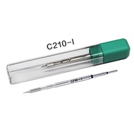 1pc C210 Soldering Iron Tips Lead-free Heating Core Replacement Tips C210-I C210-K C210-SI C210-1C S