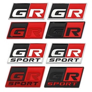 Car Sticker GR Sport GRMN Logo Decal Front Hood Grille for Toyota HV YARiS GRMN RZ RC RS Prius GR Sp