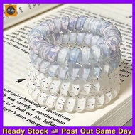 Girl Accessories Pengikat Rambut 4 Pcs Hair Ties Spiral Hair Ties No Damage Thick High Elasticity Co