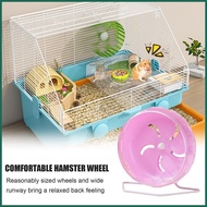 Dwarf Hamster Wheel Gerbil Wheel Running Wheel 5.5 Inch Quiet Spinner Silent Hamster Exercise Wheels for Hamsters juasg