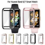 huawei band 7 smart watch Case Soft TPU Cover Bumper Screen Protector for huawei band 7 huawei band 6 watch cover