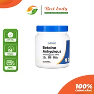 Nutricost BETAINE ANHYDROUS (TMG) POWDER Enhances Strength and Improves Performance 500GRAM